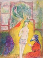 Marc Chagall THEN THE BOY DISPLAYED TO THE DERVISH HIS BOSOM Lithograph - Sold for $12,800 on 02-21-2026 (Lot 119).jpg